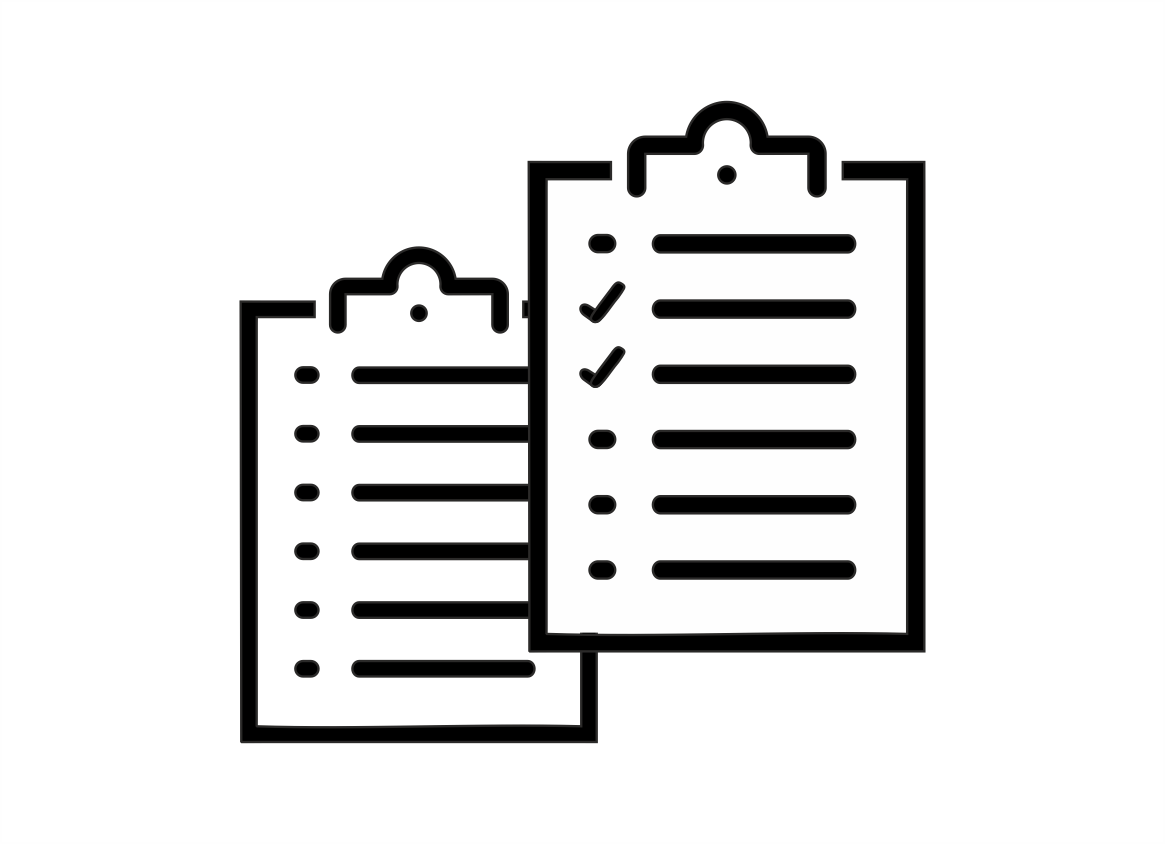 Two study protocols on top of each other.
