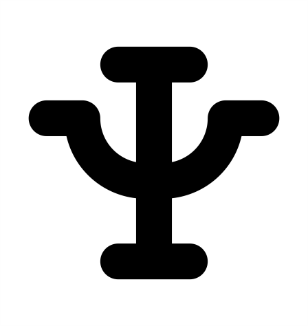 phi symbol to represent psychology